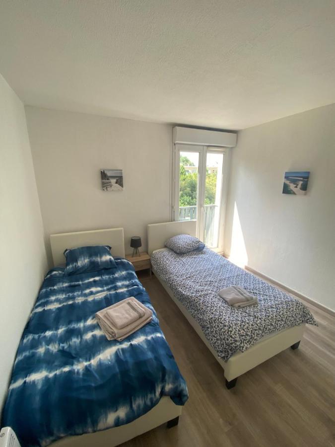 Appartement 3P, 72M2, Centre Ville, Parking Prive Tout Confort Biscarrosse Exteriör bild